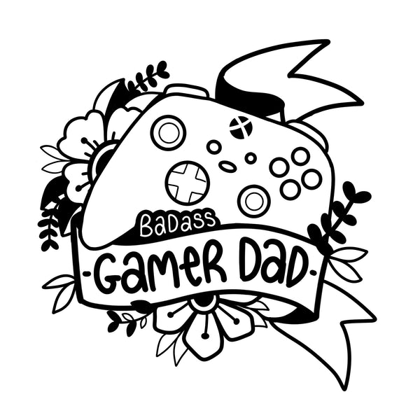 Badass Gamer Dad / Mum Tee
