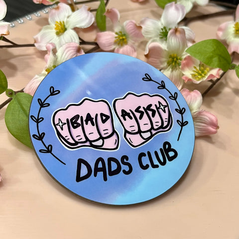 Badass Dads Club Coaster